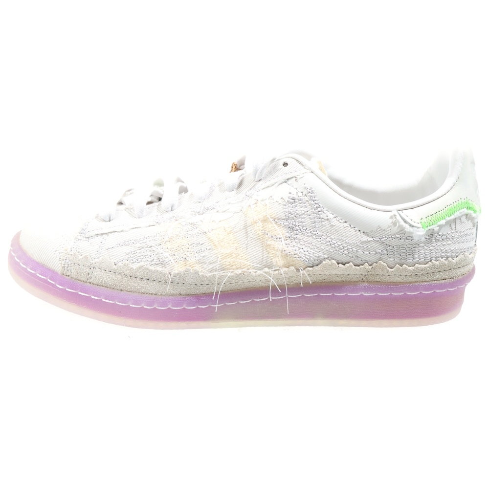 ×Youth of Paris Campus ユースオブパリ キャンパス ローカットスニーカー ホワイト US9/27cm ID6805 Sランク