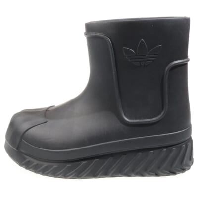 WMNS ADIFOM SUPERSTAR BOOT W アディフォーム スーパースター レインブーツ ブラック US8.5/25.5cm IG3029 Bランク
