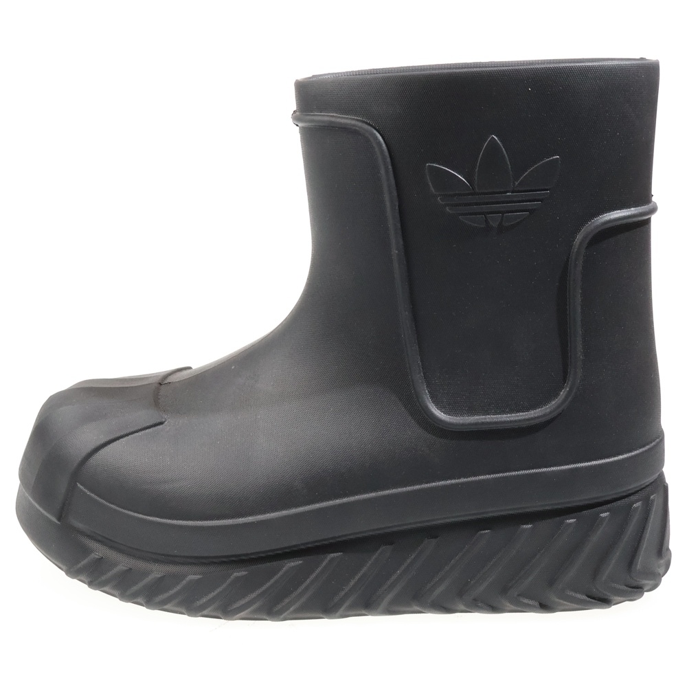 WMNS ADIFOM SUPERSTAR BOOT W アディフォーム スーパースター レインブーツ ブラック US8.5/25.5cm IG3029 Bランク