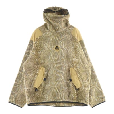 22AW ×NIKE ACG Fleece Pullover ナイキ エーシージー フリースプルオーバージャケット パーカー ブラウン DN3256-277 Bランク