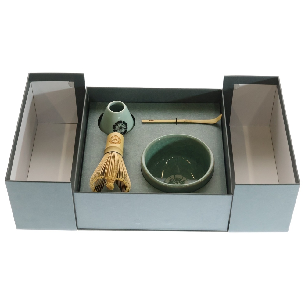 22SS Ceremonial Matcha Tea Set 抹茶 ティー セット グラス マルチ ■ Sランク