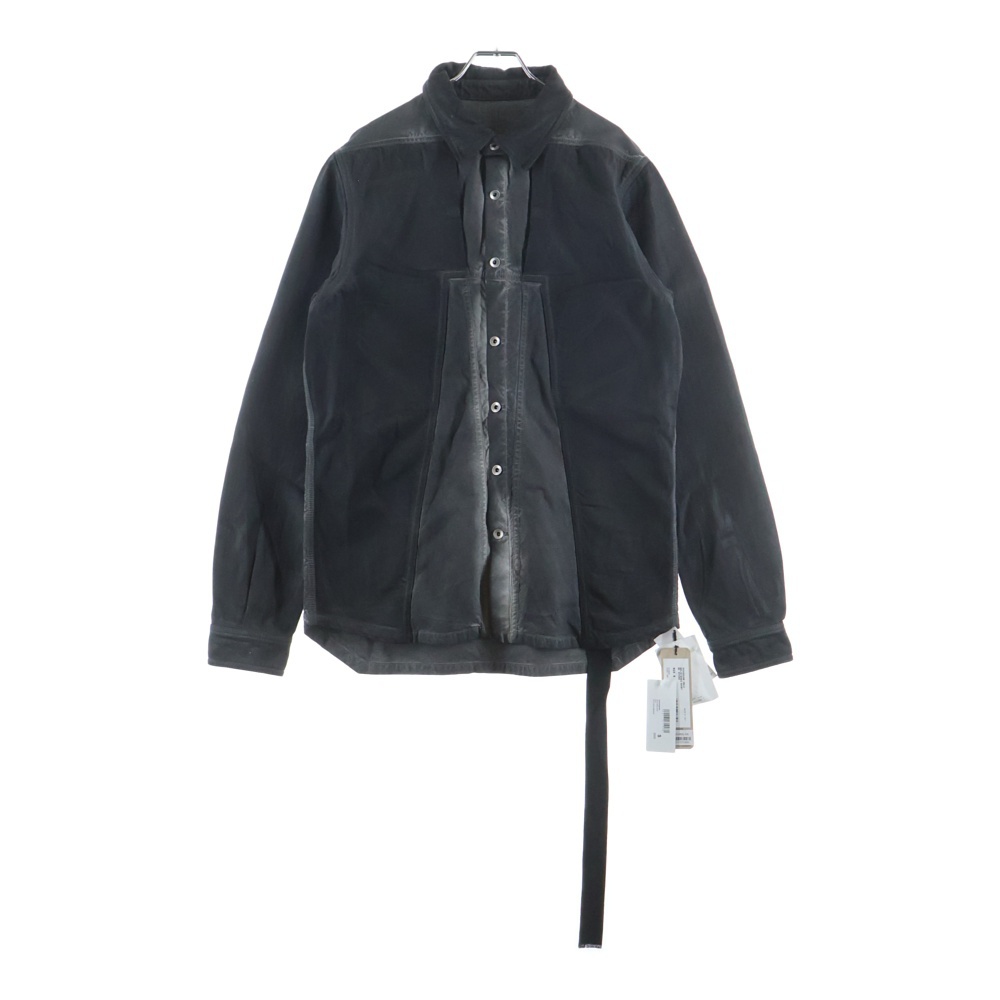 SPLINTERED SHIRT DU02D2298CSLV88 スプリンタード 長袖シャツ ブラック Sランク