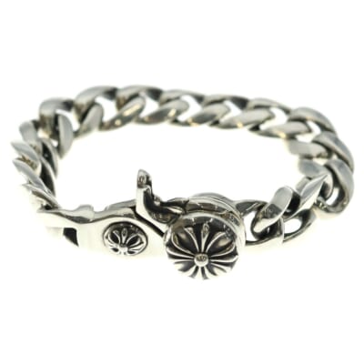 CLSC CHN LNK クラシックリンククリップブレスレット 15リンク シルバー BCA138 Aランク