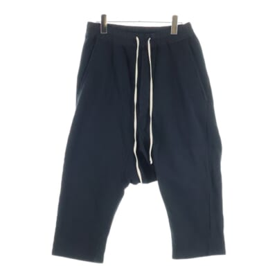 17SS Drawstring Cropped Sweat Pants ドローストリング スウェットパンツ ブラック DU17S5373-F Aランク