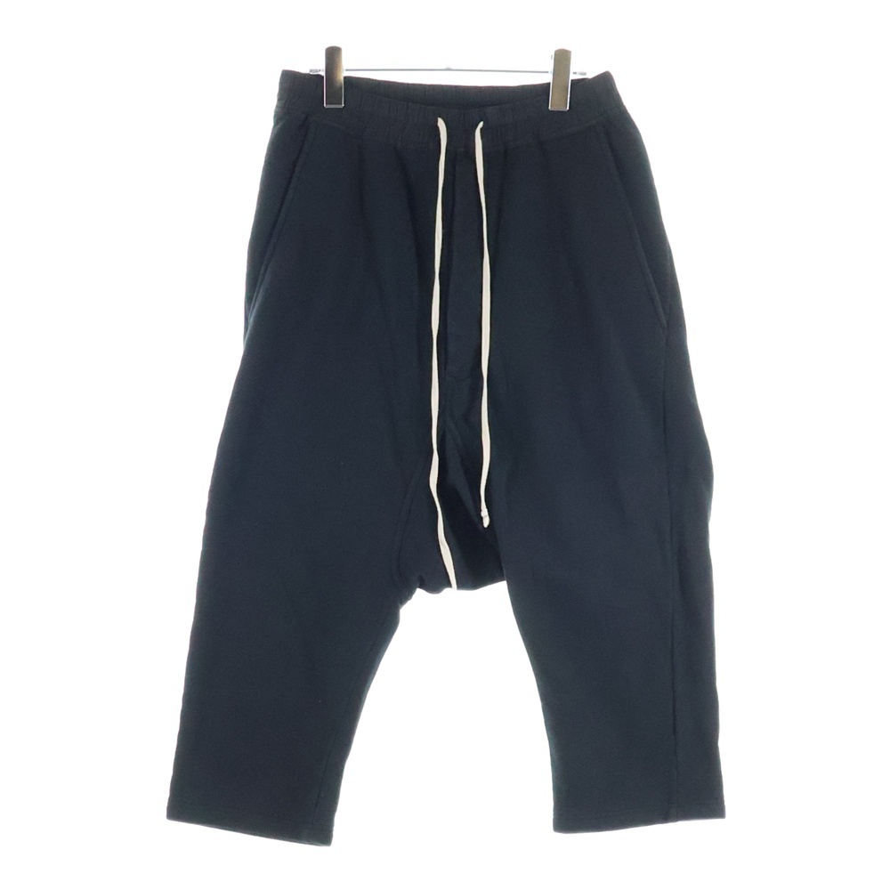 17SS Drawstring Cropped Sweat Pants ドローストリング スウェットパンツ ブラック DU17S5373-F Aランク