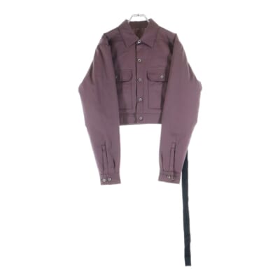 CAPE SLEEVE CROPPED OUTERSHIRT クロップド ジャケット ブラウン DS02C5702-TW Sランク