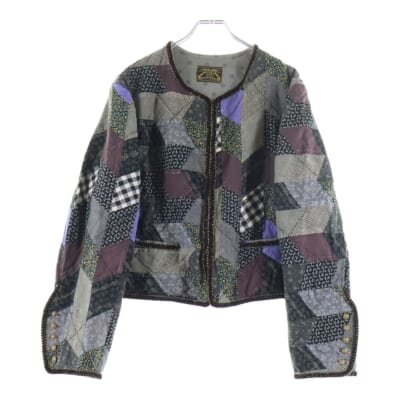 YABANE Quilt Patchwork Chateau Bolero K2403LJ091 キルティングパッチワーク ボレロ ジャケット マルチ Bランク