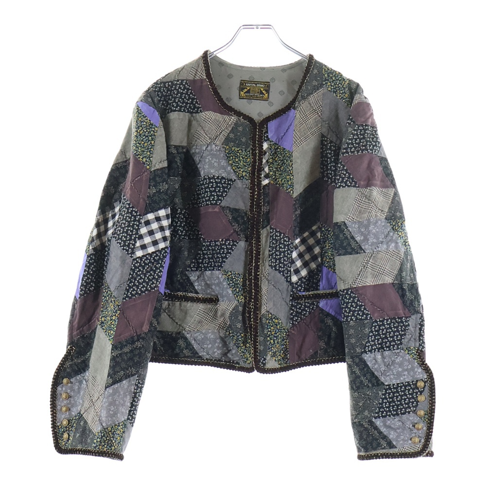 YABANE Quilt Patchwork Chateau Bolero K2403LJ091 キルティングパッチワーク ボレロ ジャケット マルチ Bランク