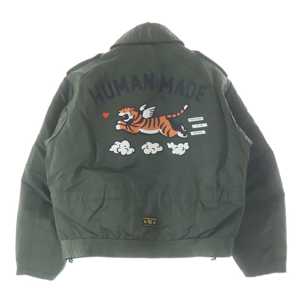 25SS FLIGHT JACKET フライトジャケット ブルゾン カーキ HM30JK017 Aランク