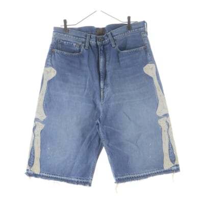 14oz Bone Denim 5P Shorts EK-1448SPA 14オンス ボーンデニムショーツ ハーフパンツ インディゴ Sランク