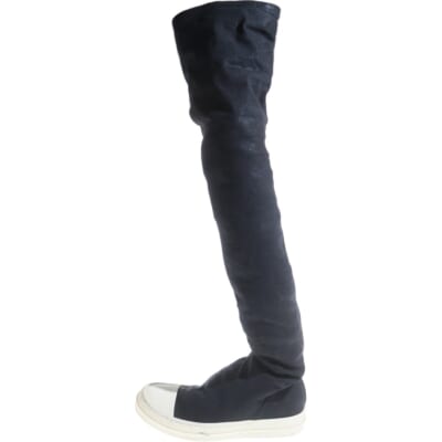 High Sock Sneaks ハイソックスブーツ スニーカー ブラック Bランク