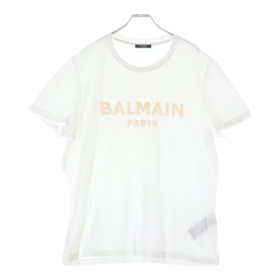 エンボスロゴ 半袖Tシャツ ホワイト Bランク