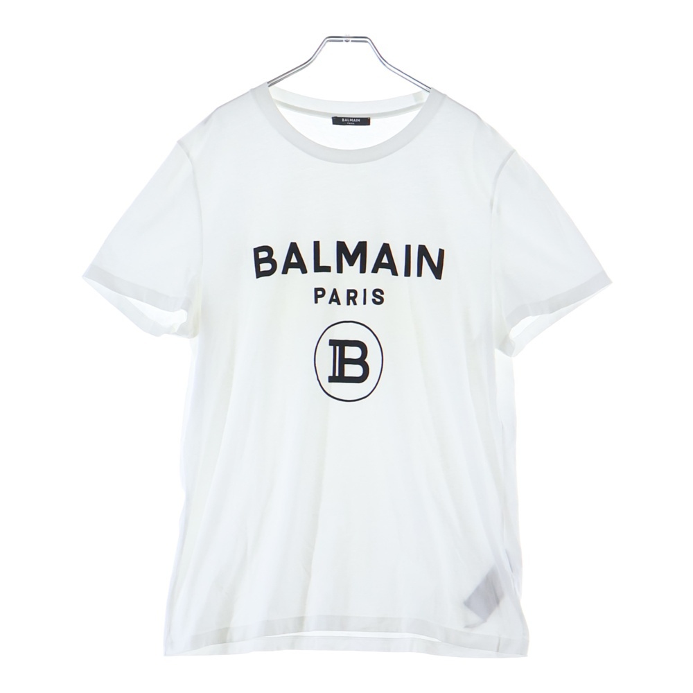 フェルトロゴ 半袖Tシャツ ホワイト Aランク