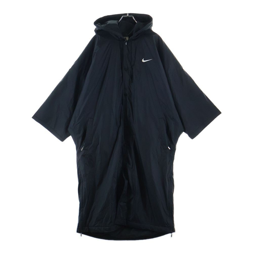 ×NIKE Nylon Parka ナイキ ナイロンジャケット ロングパーカー ネイビー BV4403-010 Sランク