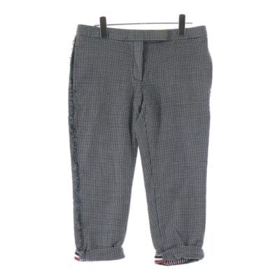 Wool Pants 千鳥格子 ウールチェックパンツ ブラック/ホワイト FTC025T-02290980 Aランク