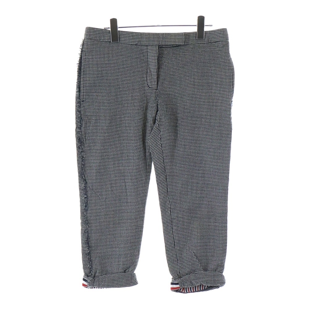 Wool Pants 千鳥格子 ウールチェックパンツ ブラック/ホワイト FTC025T-02290980 Aランク