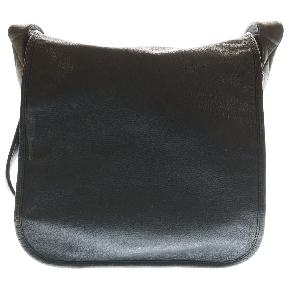 BAG-MAIL メールバッグ レザー ショルダーバッグ ブラック Bランク