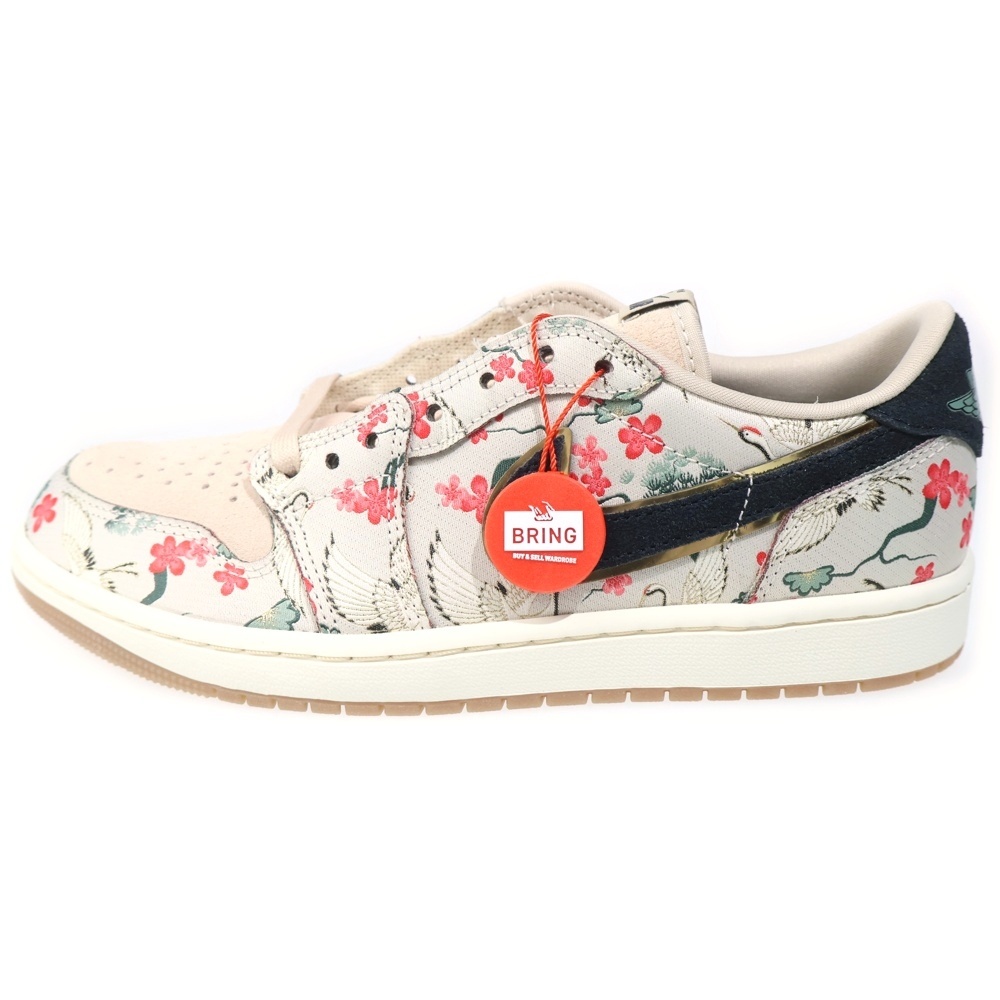 ×RUI HACIMURA AIR JORDAN 1 RETRO LOW OG HV8293-100 エアジョーダン1ロー 八村塁 ローカットスニーカー マルチ US8.5/26.5cm Sランク