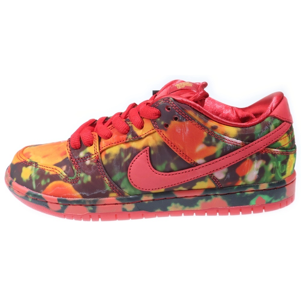 ×THE WIZARD OF OZ DUNK LOW PRO WOO QS POPPY FIELD FZ1291-600 オズの魔法使い ダンクロー ローカットスニーカー レッド US8.5/26.5cm Sランク