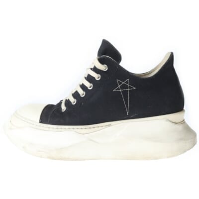 ABSTRACT LOW SNEAK アブストラクト スニーカー ブラック Bランク