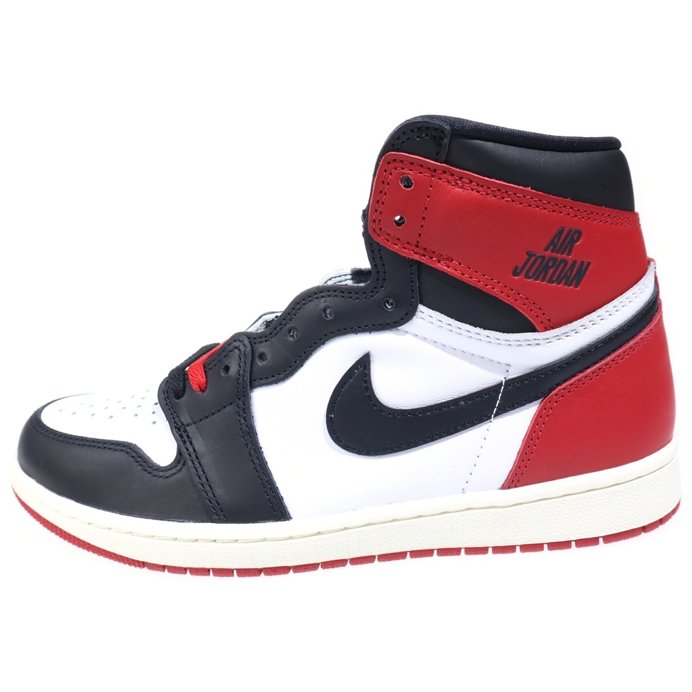 AIR JORDAN 1 RETRO HIGH OG BLACK TOE REIMAGINED DZ5485-106 エアジョーダン1 レトロ ブラックトゥリイマジンド ハイカットスニーカーUS8.5/26.5cm Sランク