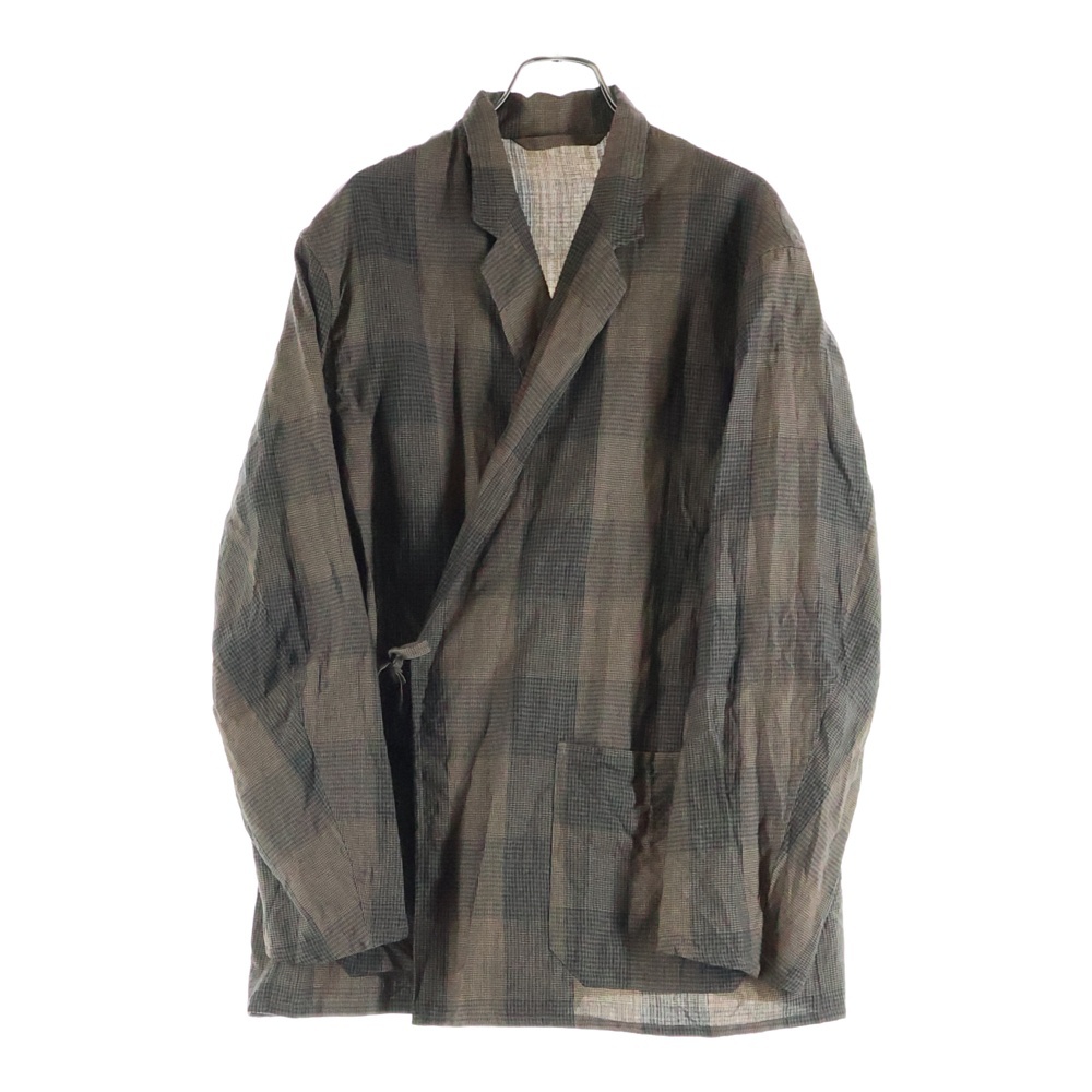 17AW ウールラミーチェックジャケット L03-01004 Bランク