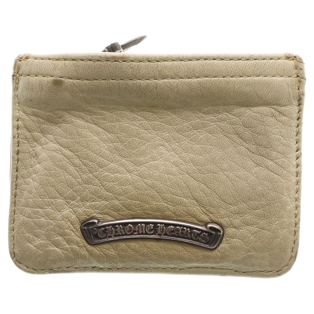 ZPR CHNG 3×4 チェンジパース ジッパーチェンジパース コインケース ホワイト/シルバー Cランク