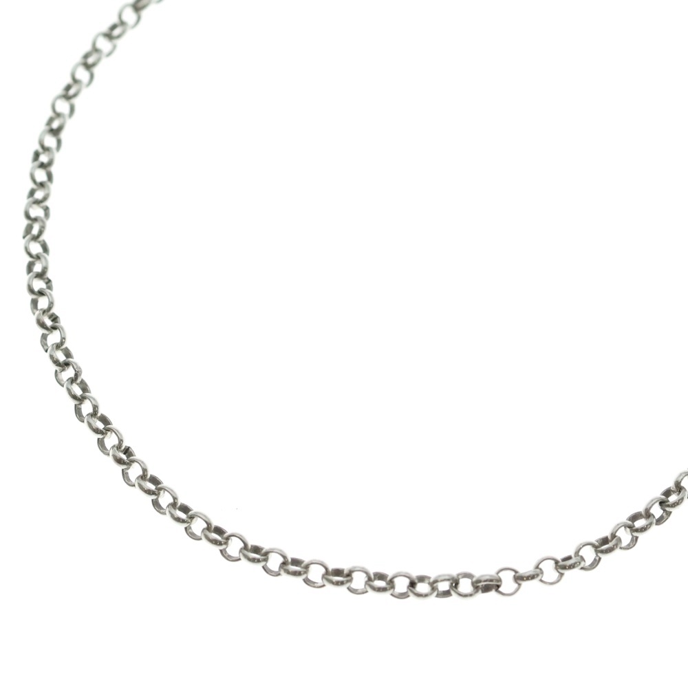 NECKCHAIN R16 ロールチェーンネックレス 16inch シルバー BCA082 Bランク