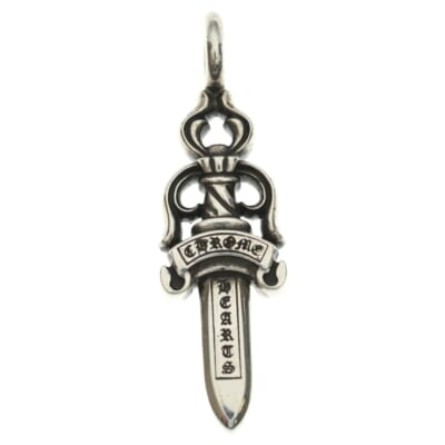 DOUBLE DAGGER ダブルダガーペンダントトップ シルバー BCA251 Bランク