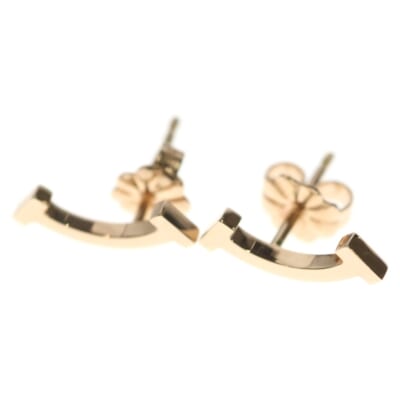 Tスマイル ゴールド ピアス K18 Sランク