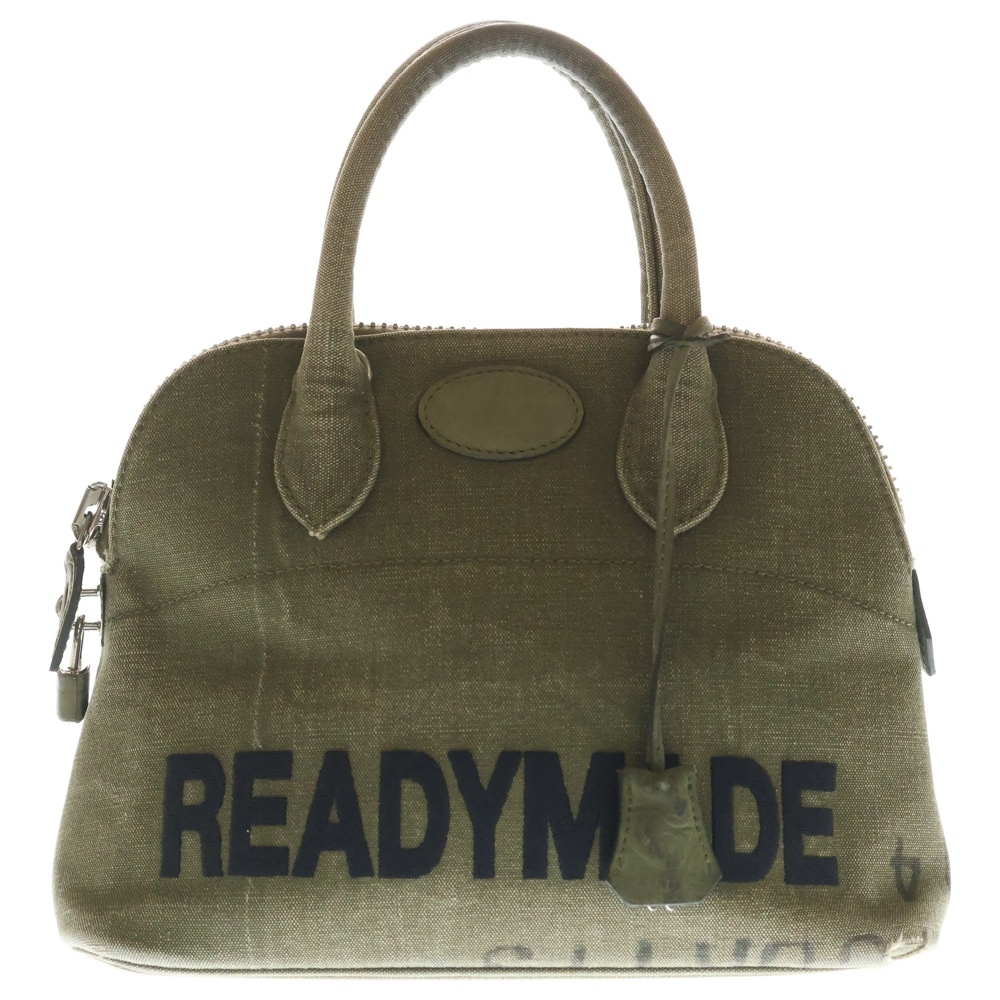 DAILY BAG M USヴィンテージコットン デイリーバッグ カーキ Bランク