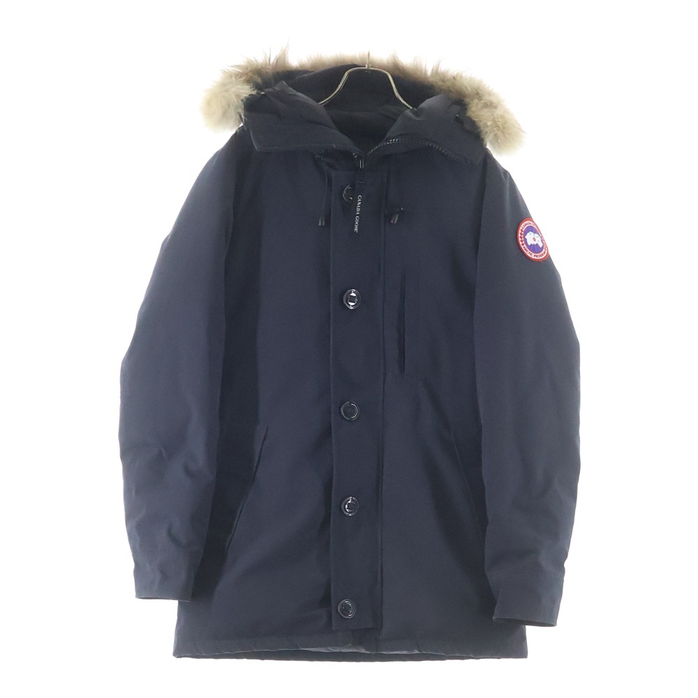 CHATEAU PARKA シャトー パーカー ファー フーデッド ダウンジャケット ブラック 3426MA Bランク