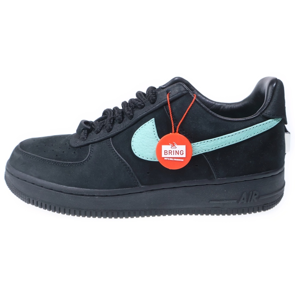 AIR FORCE 1 LOW 1837 BLACK DZ1382-001 ティファニー エアフォース1 ローカットスニーカー ブラック レディースUS7.5/25.5cm Bランク