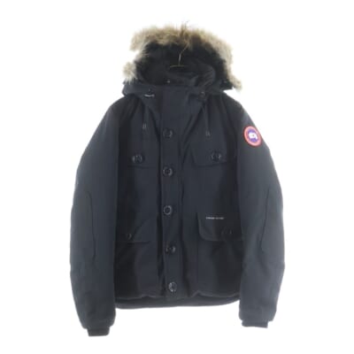 RUSSELL PARKA 2301JM ラッセル ファーフーデッド ダウンジャケット パーカー ブラック Bランク