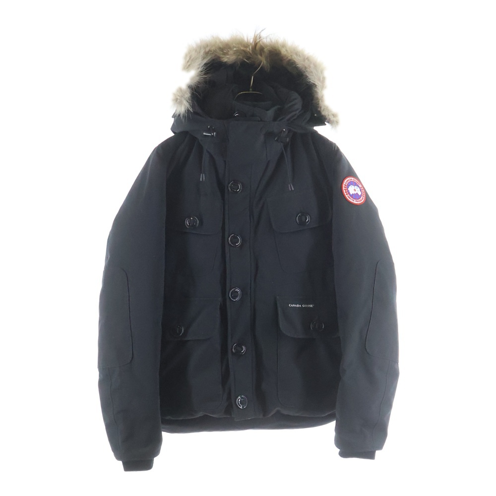 RUSSELL PARKA 2301JM ラッセル ファーフーデッド ダウンジャケット パーカー ブラック Bランク