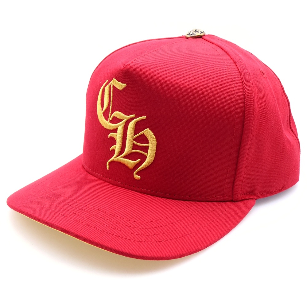 CH BASEBALL Trucker Cap トラッカーキャップ ベースボールキャップ 帽子 レッド/イエロー Sランク