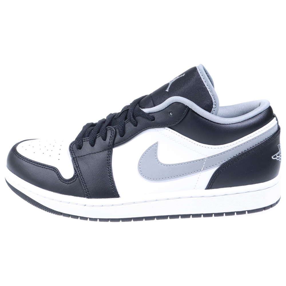 Air Jordan 1 Low Grey/Black 553558 040 エアジョーダン1 ローカットスニーカー グレー/ブラック US10/28cm Sランク