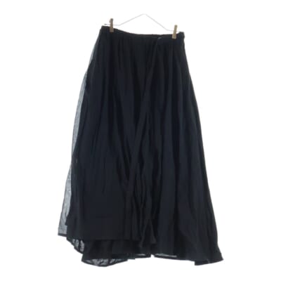 ラップスカートパンツ ハーフパンツ レイヤード ブラック NH-P57-802 Bランク