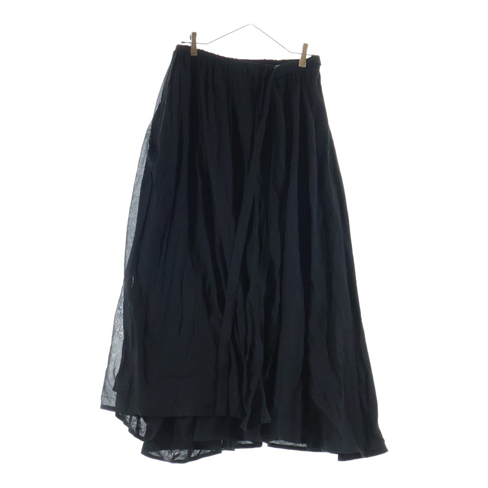 ラップスカートパンツ ハーフパンツ レイヤード ブラック NH-P57-802 Bランク