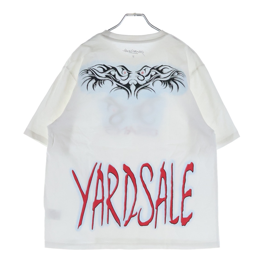 ノーブランド Yadsaleヤードセールgrudge Tee フロントプリント クルーネック半袖tシャツカットソー ホワイト 買取実績 