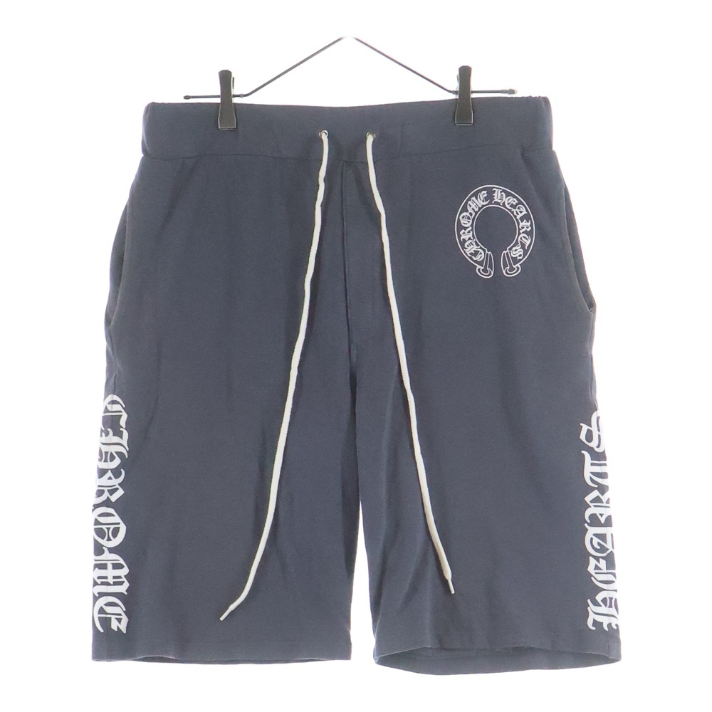 SWEAT PANTS ホースシュープリント スウェット ハーフパンツ グレー Bランク