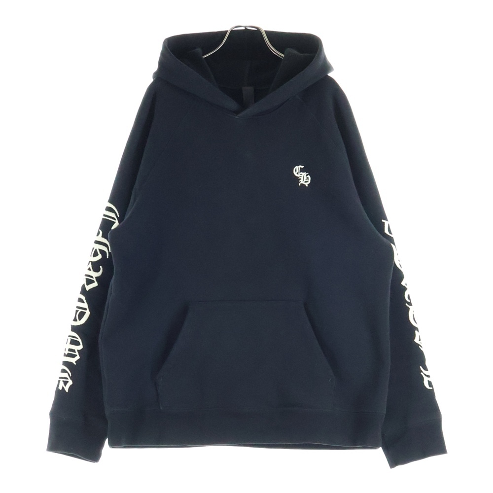 Y NOT CHロゴ刺繍プルオーバー パーカーSLO RIDE ブラック Bランク