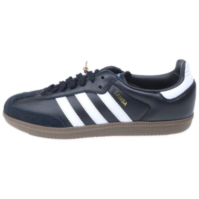 SAMBA OG サンバ ガムソール ローカットスニーカー ブラック/ホワイト US9/27.0cm Sランク