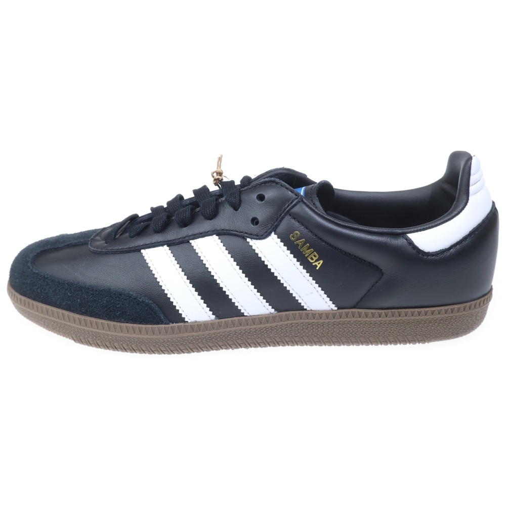 SAMBA OG サンバ ガムソール ローカットスニーカー ブラック/ホワイト US9/27.0cm Sランク