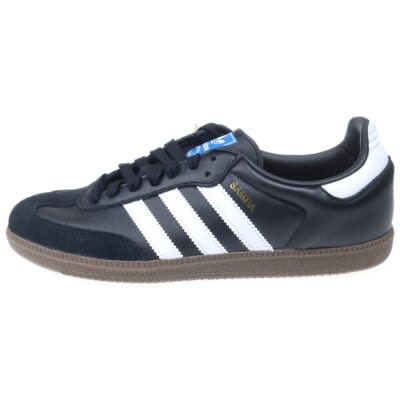SAMBA OG サンバ ガムソール ローカットスニーカー ブラック/ホワイト US9.5/27.5cm Sランク