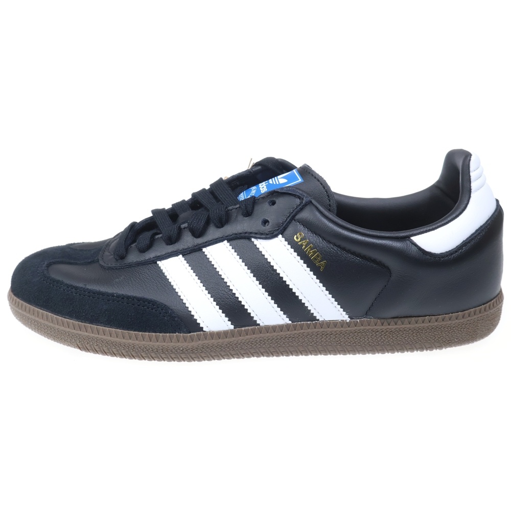 SAMBA OG サンバ ガムソール ローカットスニーカー ブラック/ホワイト US9.5/27.5cm Sランク