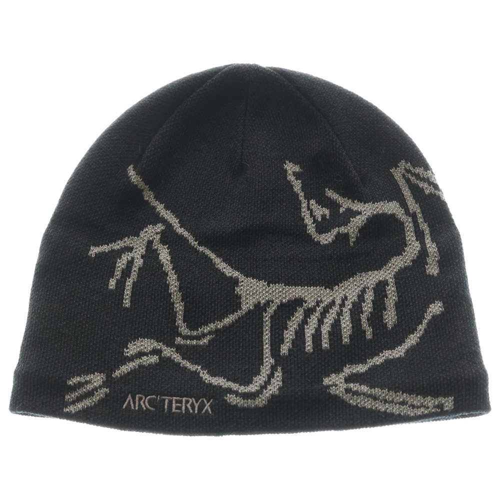 Bird Head Toque バードヘッドトゥーク ロゴ刺繍 ビーニー ニット帽 ブラック X000006756 Bランク
