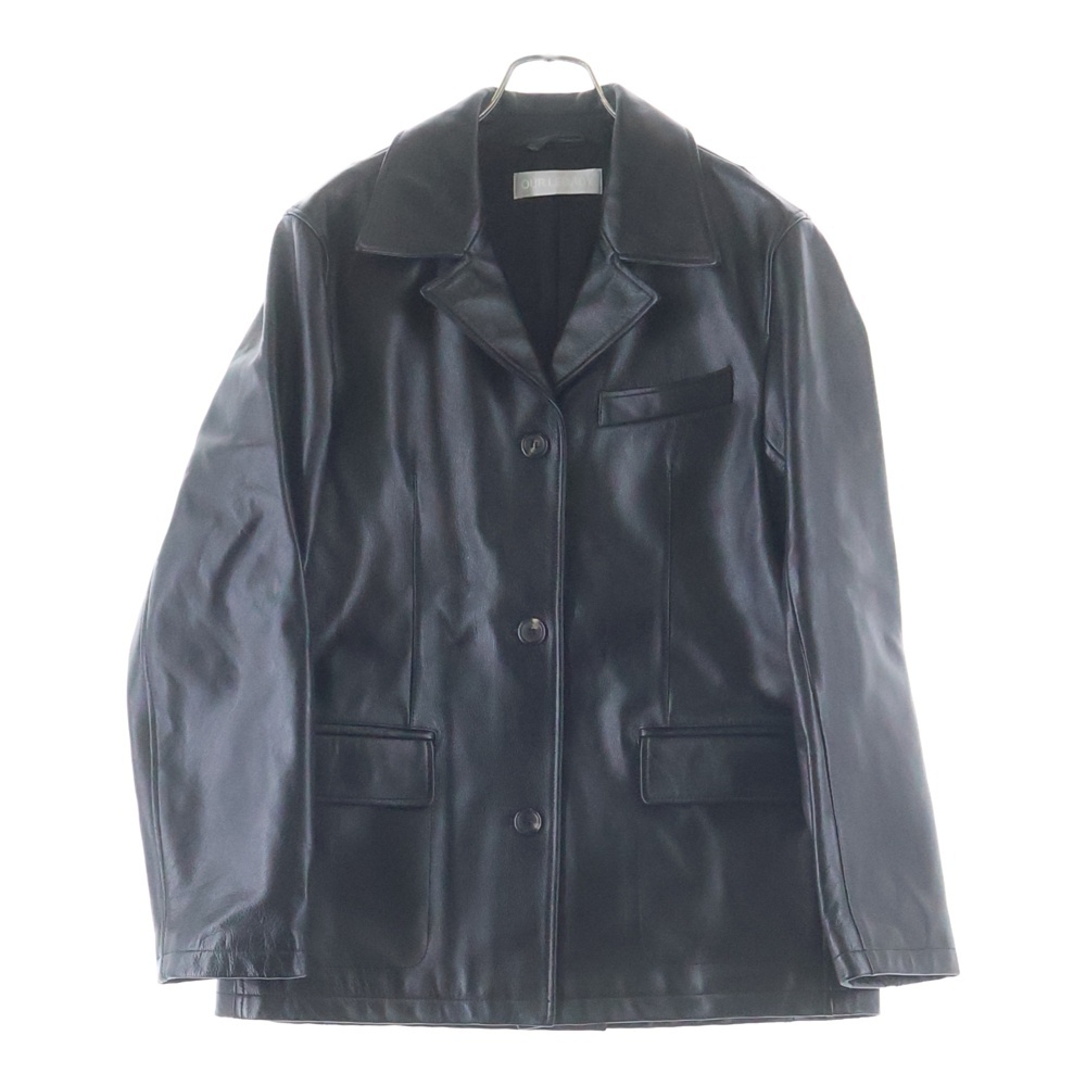 Lane Jacket Heavy Grain Black Leather レーンジャケット ブラック グレインヘビーレザー オールレザー ジャケット ブラック M4249LH Aランク