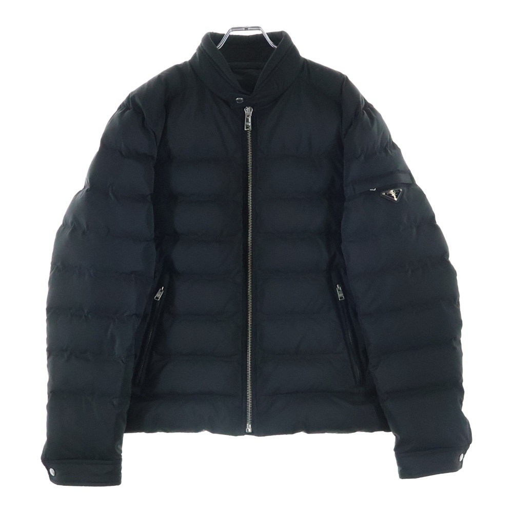 23AW トライアングルロゴプレート ダウンジャケット グースダウン SGH071 R232 1060 ブラック Bランク