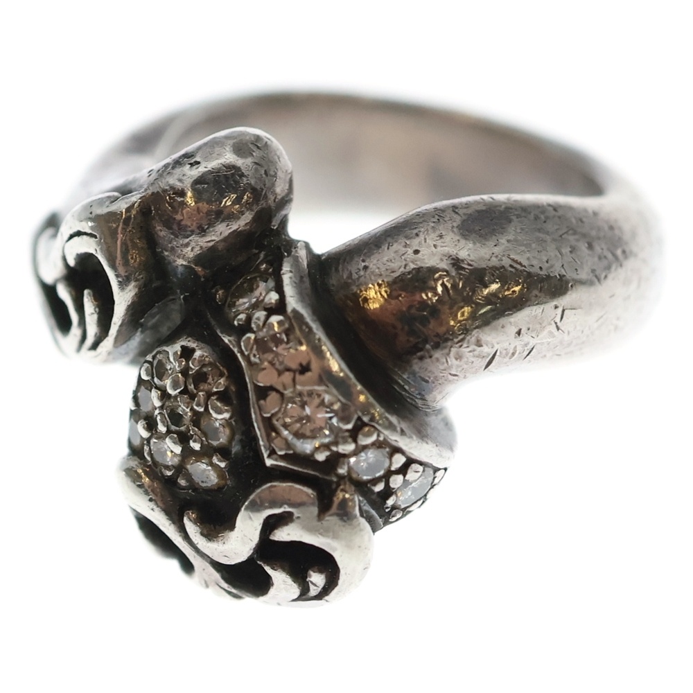 COBRA HEART PAVE DIA コブラハートリング パヴェダイアモンド Bランク